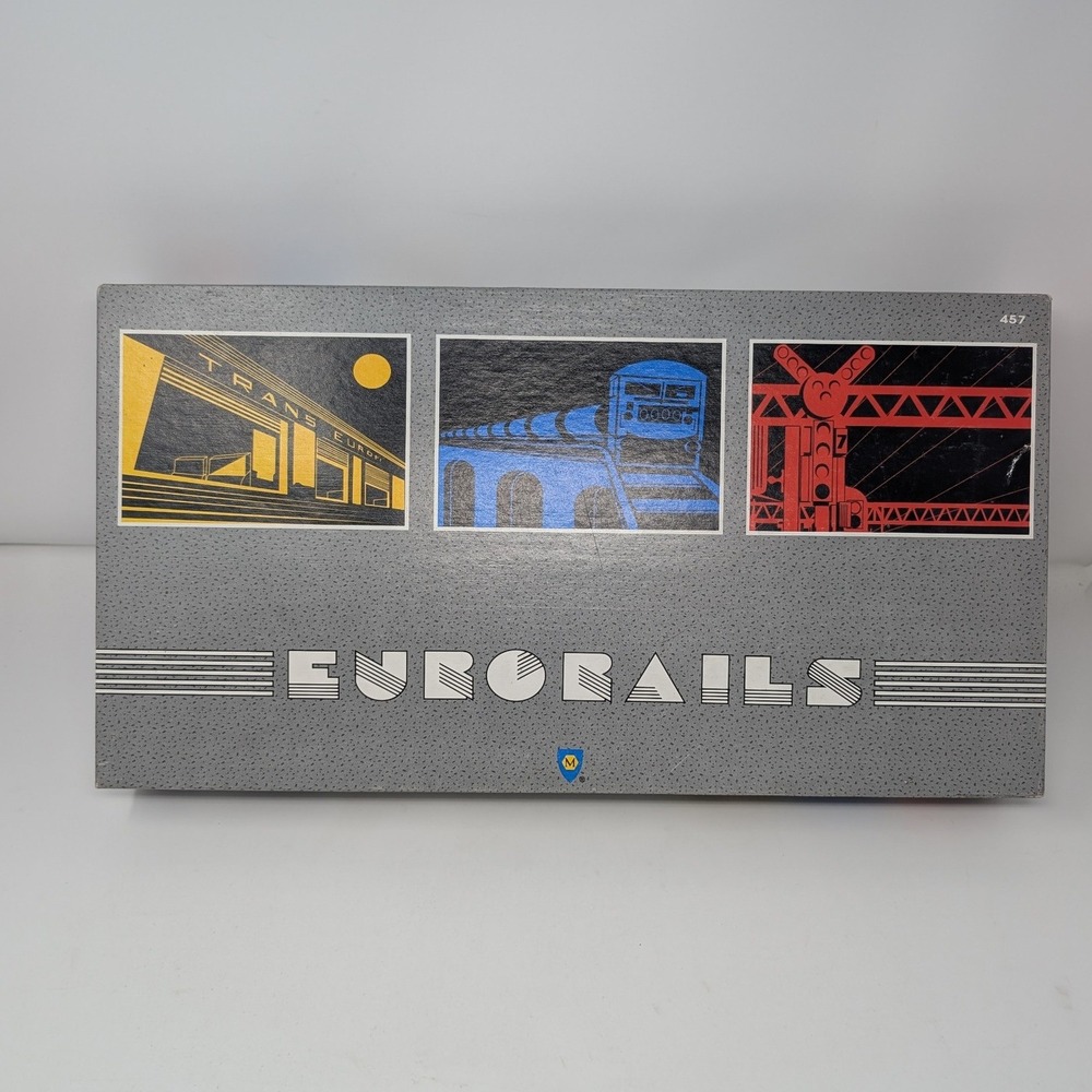Eurorails The European Railbuilding Mayfair Games Empire Builder 1990 Complete